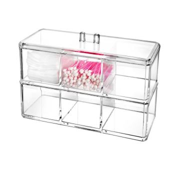 Cosmetic Organizer
2-Tier Organizer
6-Compartment Storage
Makeup Storage Solution
Vanity Organizer
Tiered Cosmetic Organizer
Multi-Compartment Organizer
Beauty Product Organizer
Compact Makeup Storage
Durable Cosmetic Organizer
Clear Makeup Hold